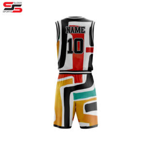 Logo personnalisé en gros de haute qualité sport impression par sublimation uniforme de basket-ball maillot de basket-ball - Product Image 6