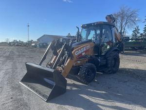 CASE 580SN SUPER N TRACTEUR-CHARGEUR-RECHUVEUR DE CONSTRUCTION, TRANSMISSION POWERSHIFT TYPE H, CONTRA-POIDS AVANT LÉGER, EXTENDAHOE - Product Image 1