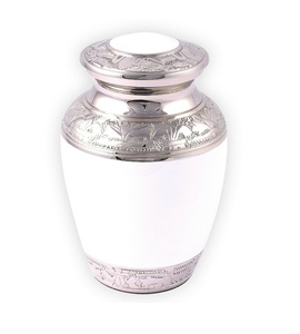 Urnes de crémation imprimées de fleurs de conception supérieure de luxe Urne commémorative funéraire de qualité standard pour les cendres d'homme et de femme faites à la main - Product Image 3