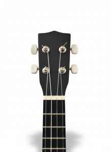 Ukelele Soprano Clásico Negro SOLOBEAT de 21 Pulgadas, 4 Cuerdas, Cuerpo de Caoba Acústica, Mástil con Acabado Pulido y Barnizado para Principiantes - Product Image 2