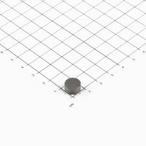Magnete a disco in ferrite Ø10x5mm - Product Image 1