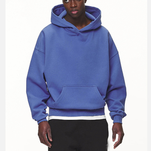 Sudadera con capucha personalizada Sport Boite Hoodies Chándal Heavyweight Drop Shoulder Logo Pareja Imprimir en la demanda Boxy Hoodies - Product Image 1