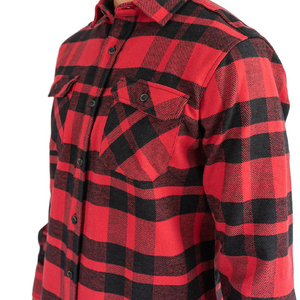 Chemise en flanelle pour homme à porter rapidement, de haute qualité, designs très demandés, légère, tendance, chemise en flanelle pour homme à bas prix - Product Image 2