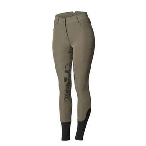 Vente en gros OEM Design Vêtements équestres Legging à fond intégral d'équitation Legging d'équitation ajusté Slim Legging d'équitation pour les femmes - Product Image 1