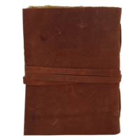 Journal en cuir rustique personnalisé vintage antique carnet de croquis laitier vierge couverture rigide selle non doublée couleur de l'eau