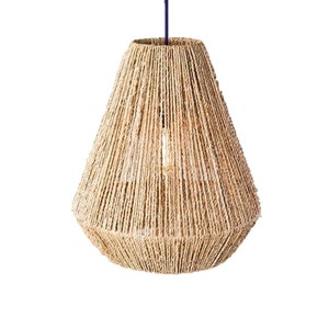 Pantalla de Lámpara de Yute Natural Hecha a Mano, Estilo Boho, Decoración del Hogar, Proveedor de Vietnam, MOQ Bajo - Product Image 3
