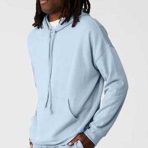 Bella toile à capuche sweats à capuche poche avant OEM Service marque mode Style Designer hiver tricot en plein air hommes pull à capuche - Product Image 2