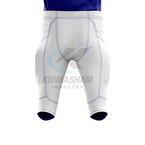 Dernier design d'uniforme de football américain pour hommes adultes, tissu respirant en polyester de haute qualité, prix de gros - Product Image 6