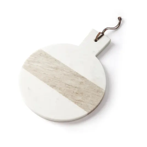 Planche à découper en marbre écologique ronde design antique artisanat couleur citron bloc à découper fait à la main meilleure vente - Product Image 6