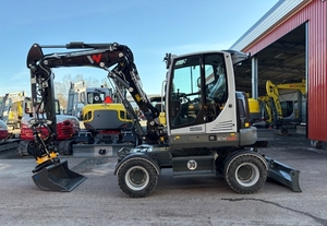 รถขุดไฮดรอลิกแบบล้อ Wacker Neuson EW65 สำหรับงานหนัก ประสิทธิภาพสูง สีเหลือง จากเยอรมนี ยี่ห้อ Laidong ความจุบุ้งกี๋ 2.1 เมตร - Product Image 5