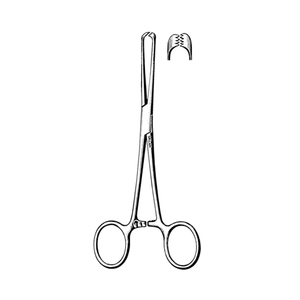 Pinzas de agarre de tejido Allis, juego de instrumentos quirúrgicos de acero inoxidable, clase II, maquinaria médica reutilizable de alta calidad Med - Product Image 6