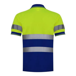 Camiseta de Seguridad de Manga Corta de Alta Visibilidad Personalizada, Ropa de Trabajo de Seguridad Reflectante de Verano para Correos, Camiseta de Seguridad para la Construcción - Product Image 2