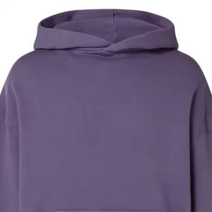 Qualité supérieure Hommes Polaire Coton Sweat À Capuche Respirant Chaud Confortable et Parfait Hiver Hoodies Lavage À L'acide Broderie En Détresse - Product Image 5
