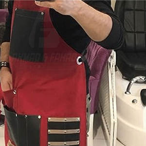 2026 Handmade Comfortable <b>Men</b> Leather <b>Apron</b> Vest Style Durable Full Protection Adjustable Straps <b>for</b> <b>BBQ</b> and Work - Product Image 3