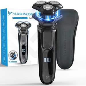 Rasoir Électrique Rotatif Premium pour Hommes, Rechargeable, Utilisation Humide et Sèche, avec Tondeuse Électrique Escamotable, Étanche IPX7, pour le Visage, Sans Fil - Product Image 6