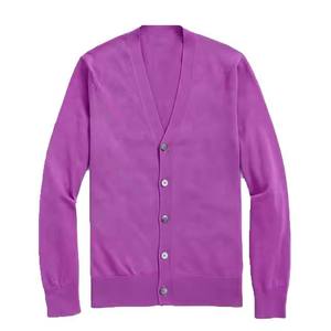 2026 Custom Winter Plus Size <b>Oversized</b> Fashion V Neck Casual <b>Cardigan</b> Cotton Knitted Women's <b>Men's</b> Sweater for <b>Men</b> - Product Image 1