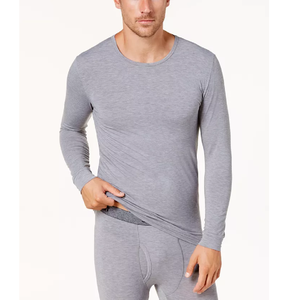 Maglia Intima da Uomo con Scollo a V 32 Degrees in Grigio, Taglia Media - Product Image 1