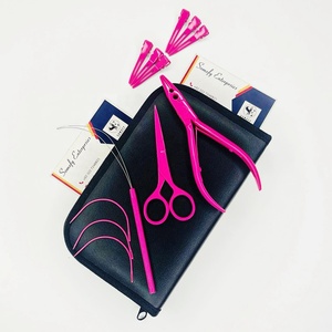 Professional Salon Hair Extension Kit Stainless Steel High Quality Beads Links <b>Plier</b> <b>Set</b> Commercial Use Customizable Private - Product Image 5