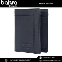Dompet Pendek Pria Kulit Asli Vintage Kualitas Premium, Penutup Lipat Dua, Ukuran Dapat Disesuaikan, Logo Unik, Katun Perjalanan India