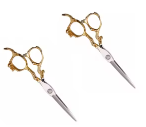 Tijeras de corte de peluquero de acero inoxidable de estilo atractivo Diseño personalizado a la venta Disponible en Pakistán - Product Image 3