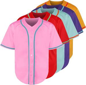 Vêtements de sport d'équipe haut de gamme comprenant un uniforme de baseball et un maillot de baseball, conçus avec un tissu léger et un confort de jeu fiable - Product Image 6