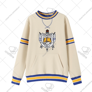 Sigma Gamma Rho SGRho Automne/Hiver Personnalisé Coton-Polyester Pull Ras Du Cou Varsity Sweat Avant Chenille Broderie - Product Image 1