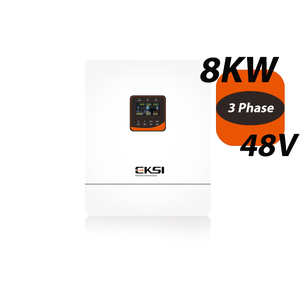 <span class=keywords><strong>EKSI</strong></span> Nouvelle conception 8KW Hybride 10KW Onduleur solaire hors réseau/sur réseau 380V/400V Triphasé 12KW Onduleur solaire hybride avec MPPT intégré - Product Image 1