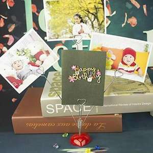 Porte-cartes de visite moderne en métal fini cuivre parfait pour les fournitures de mariage et de bureau à usage domestique et professionnel - Product Image 3