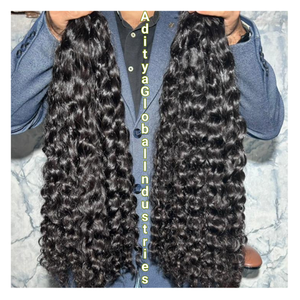 Extensiones de Cabello Natural Rizado 2025, 100% Crudo Sin Procesar, Paquetes de Cabello Virgen de la Mejor Calidad, Económicas, Grado Remy - Product Image 4