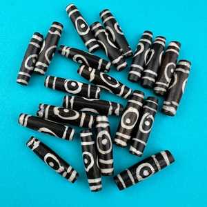 Cuentas hechas con resina de cuerno y hueso para la fabricación de joyas Cuentas de hueso de Búfalo en varios tamaños a precio de fábrica - Product Image 3