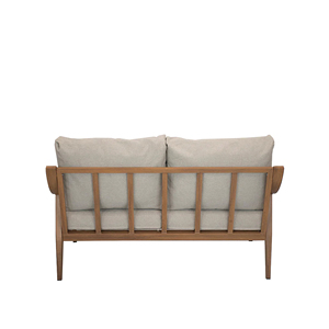 Outdoor Patio Garden Furniture <b>Sofa</b> <b>Set</b> Natural Teak Wood Equipped <b>Cushion</b> Best Quality - Bim - Product Image 6