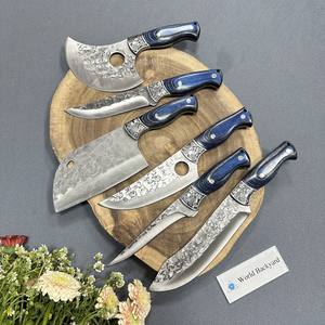 QX6R mannaia per carne coltello professionale <span class=keywords><strong>da</strong></span> <span class=keywords><strong>Chef</strong></span> forgiato <span class=keywords><strong>Set</strong></span> di posate <span class=keywords><strong>da</strong></span> cucina in acciaio inossidabile <span class=keywords><strong>coltelli</strong></span> <span class=keywords><strong>da</strong></span> macellaio con guaina - Product Image 6