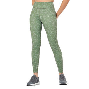 Design de mode pour femmes Leggings à séchage rapide Pantalon multicolore confortable avec étiquette de cordon de serrage personnalisé Prix - Product Image 1