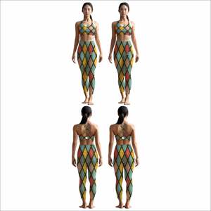 Ensemble de yoga pour femmes à séchage rapide en vente en gros à vendre ensemble de yoga pour femmes taille haute ensemble de yoga pour femmes à bas prix - Product Image 6