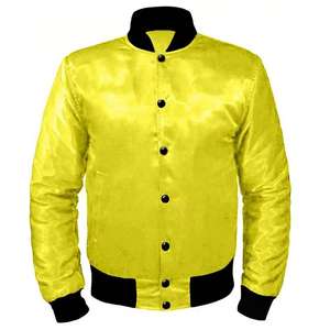 Chaqueta de invierno Varsity para hombre de diseño único a precio de fábrica con cuello levantado popular en todos los colores directo del fabricante - Product Image 1