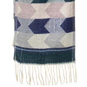 Bufanda de Invierno Larga de Punto de Alta Calidad, para Hombre y Mujer, Cálida, Ecológica, 100% Cachemira, Diseño a Cuadros Tartán - Product Image 5