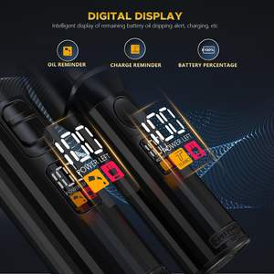 Kit de tondeuses à cheveux sans fil pour hommes avec écran LED, tondeuse à barbe sans fil pour enfants, kit de toilettage alimenté par batterie - Product Image 2