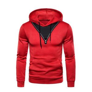 High Quality Winter Men's Casual Fashion Hoodie Custom Design Print Embroidery Logo Streetwear Fleece <b>Waterproof</b> Windproof - Product Image 4