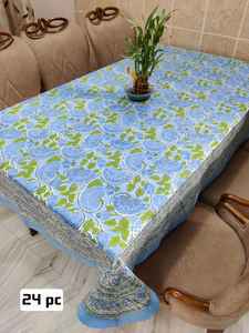 Mantel ecológico de diseño Floral de algodón 100% hecho a mano tradicional artesanal bloque de mano estampado hecho a mano elegante cubierta de mesa - Product Image 5