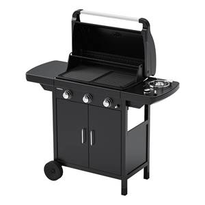 Black Barbecue Warming <b>Rack</b> for Compact 3 Steel (61cm) 2187866 BBQ Accessories - Product Image 2