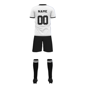 Ropa de fútbol de secado rápido de alta calidad para hombre, camisetas y tops, kits de equipos deportivos para jóvenes, traje de fútbol de tamaño personalizado con nombre - Product Image 4