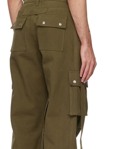 Pantalon Cargo Tactique pour Hommes avec Coupe Décontractée Design Utilitaire Tissu en Coton Style Extérieur Parfait pour Voyage et Randonnée - Product Image 5