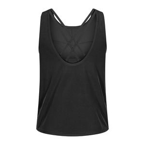 Vente en gros Débardeur de yoga à la mode en coton sans manches Chemise de sport Débardeur d'entraînement de fitness Débardeur sublimé pour femme - Product Image 1