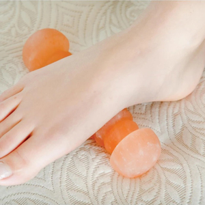 เครื่องนวดเท้าเกลือหิมาลายันแบบทำมือเครื่องนวดเท้าเกลือหิมาลายันทรงเรียบงานตามสั่ง - Product Image 3