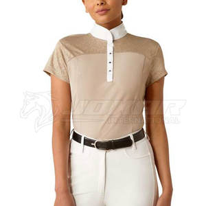 Nuevo diseño Camisa de equitación Diseña tu propia camisa de equitación Camisa de equitación transpirable - Product Image 1