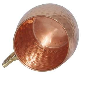 Tasses en cuivre abordables en métal pour les entreprises et les restaurants Tasses en cuivre pour les amateurs de bière à la recherche de verres uniques BY HF CRAFTS - Product Image 3