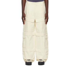 Ropa de calle para hombre, pantalones Cargo con múltiples bolsillos, cintura ajustable, tela cómoda, perfecta para ropa de trabajo al aire libre - Product Image 1