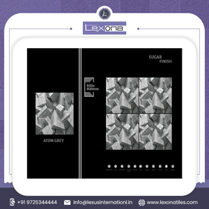 กระเบื้องเซรามิกสี่เหลี่ยมปูพื้นผิวสำเร็จขนาด60X60ซม. สีต่างกัน - Product Image 6