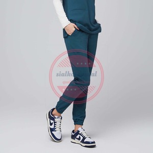 Stretch Poly Cotton Jogger Scrub Pants Custom Unisex Scrub Pants - Product Image 3