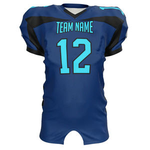 Maillot de football américain personnalisé haut de gamme MUNTHA SPORTS, design de sublimation avancé, livraison rapide, 100% polyester respirant - Product Image 1